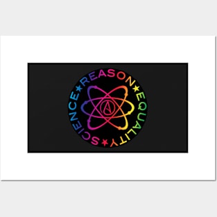 Science Reason Equality - Rainbow Posters and Art